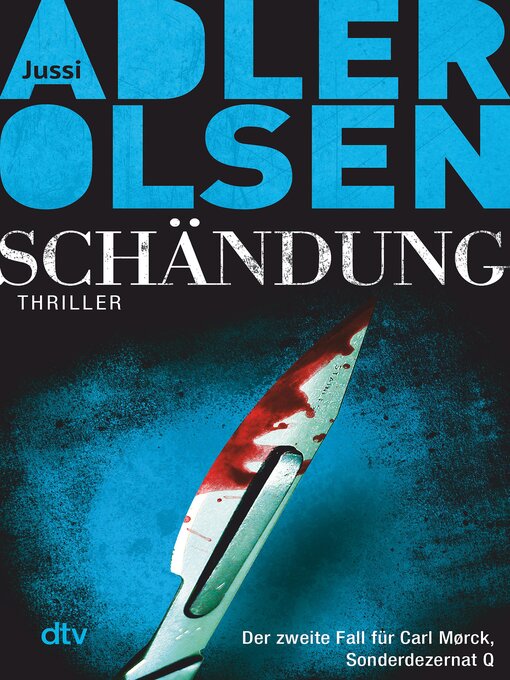 Title details for Schändung by Jussi Adler-Olsen - Wait list